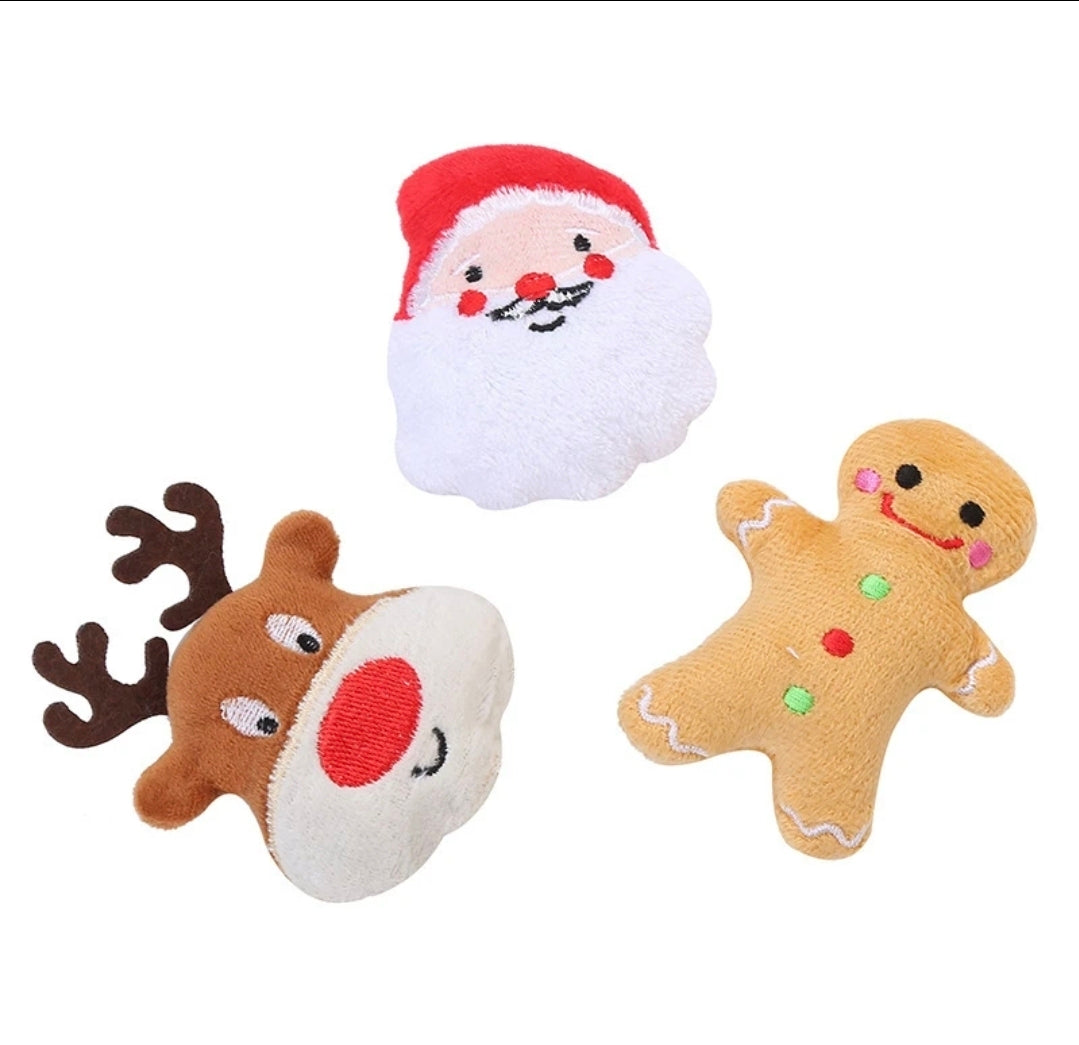 Kerstknuffeltjes (3stuks)  7cm