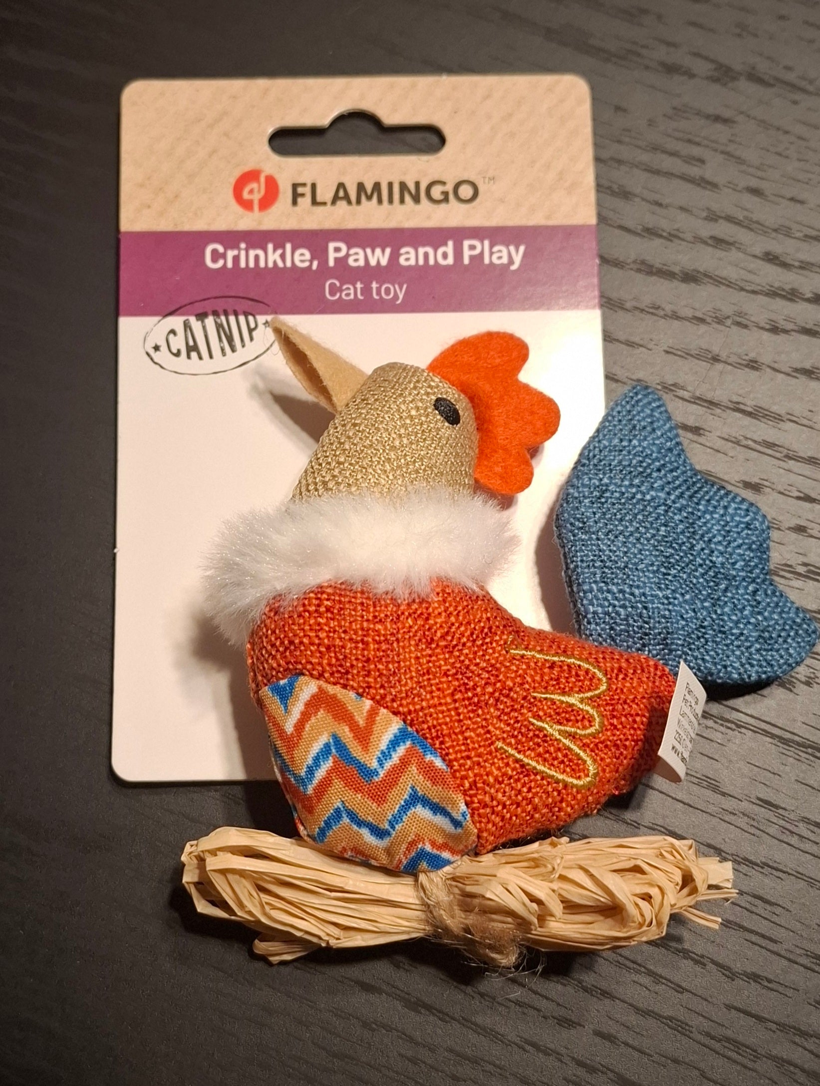 Speelgoed Kip voor kat